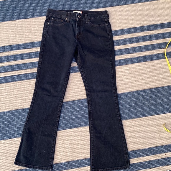 Womens LEVI’S DEEP Indigo Blue 5 pocket Jean, Bootcut, Amazing Color! Size 10M❤️ - Picture 5 of 9